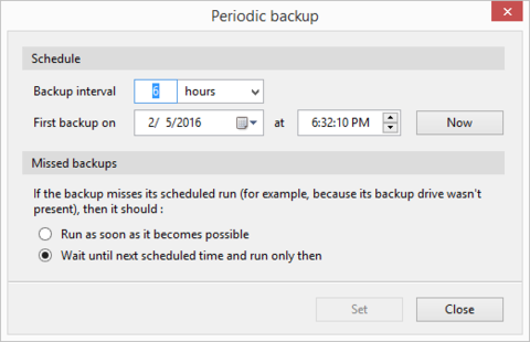 bvckup 2 backup only when hard drive is plugged in